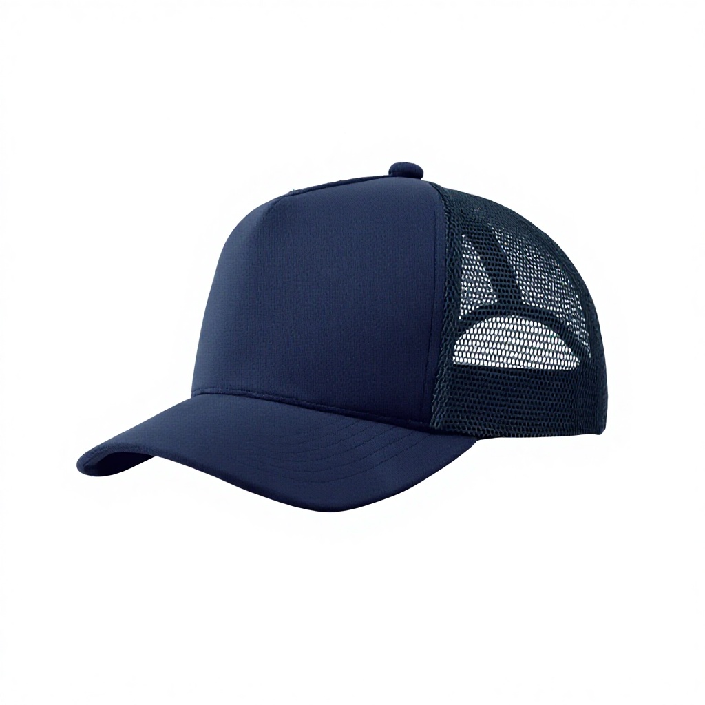 High Quality Customizable Suede Trucker Hat Breathable Mesh Back Sport Baseball Cap Adjustable Snapback Fashion Casual Unisex