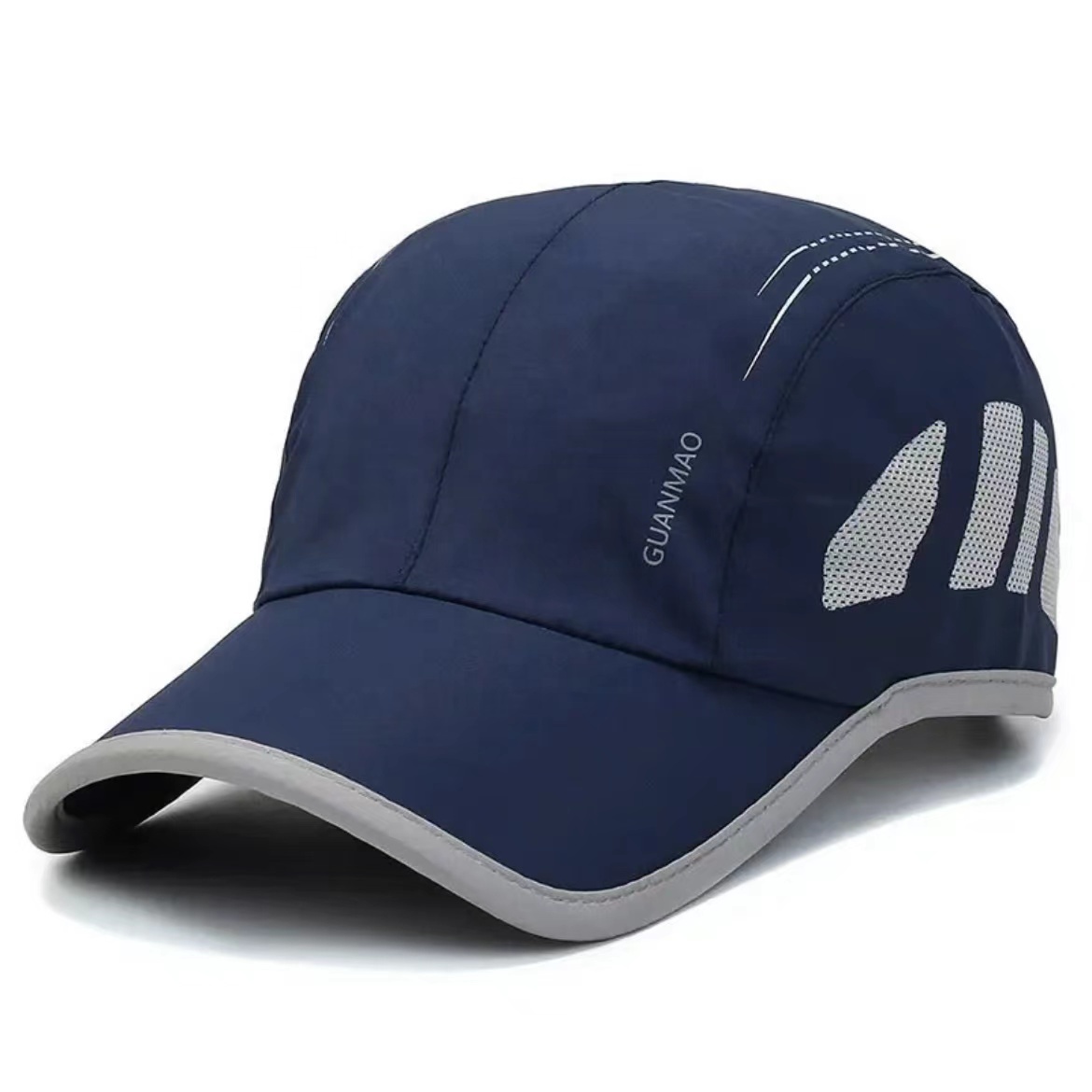 2026 Summer Custom Print Logo Sun Protection Breathable Polyester Sports Caps