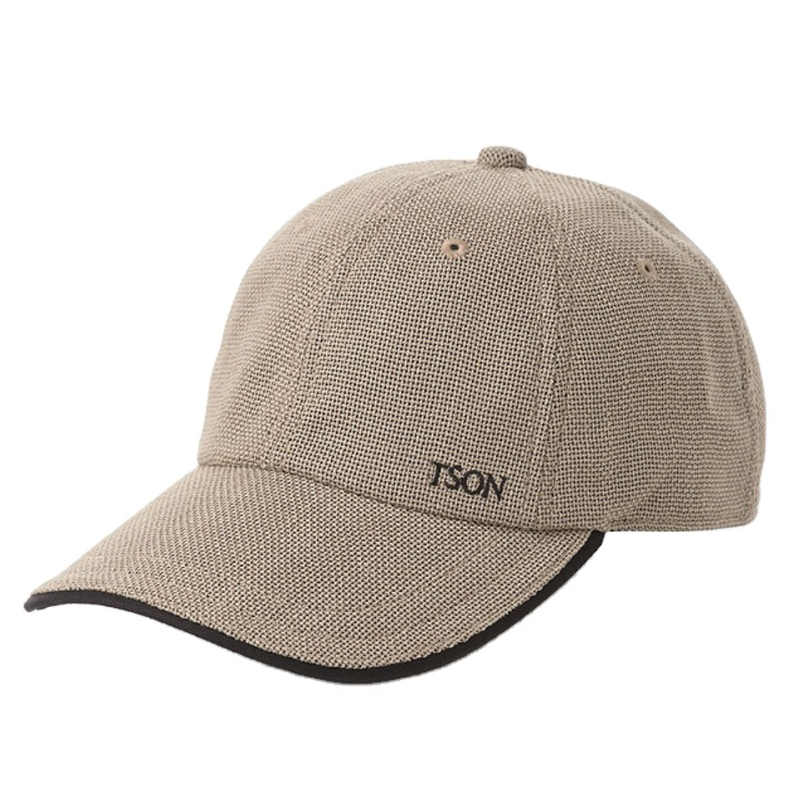 2026 New High-Quality 6-Panel Letter Embroidered Linen Mesh Breathable Comfortable Adjustable Baseball Cap
