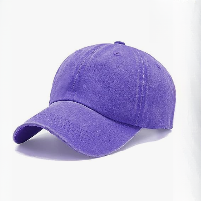 Vintage Washed Distressed Cotton Twill Baseball Cap Sporty Unstructured Low Profile Dad Hat Common Fabric for Casual Streetwear