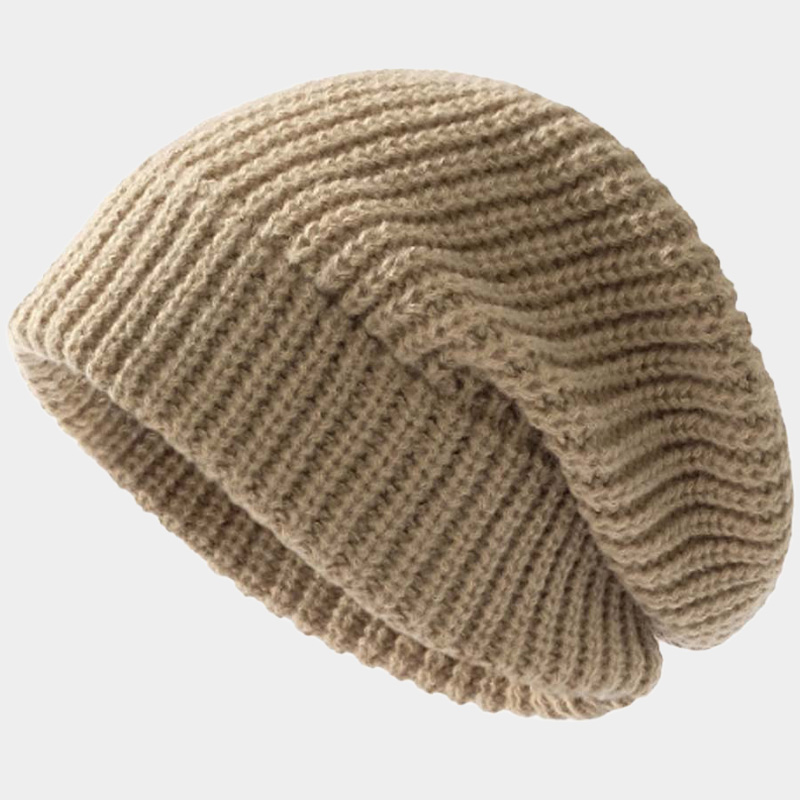Custom Winter Warm Acrylic Knitted Beanie Cap with 3D Embroidered Design Logo Character Pattern for Travel