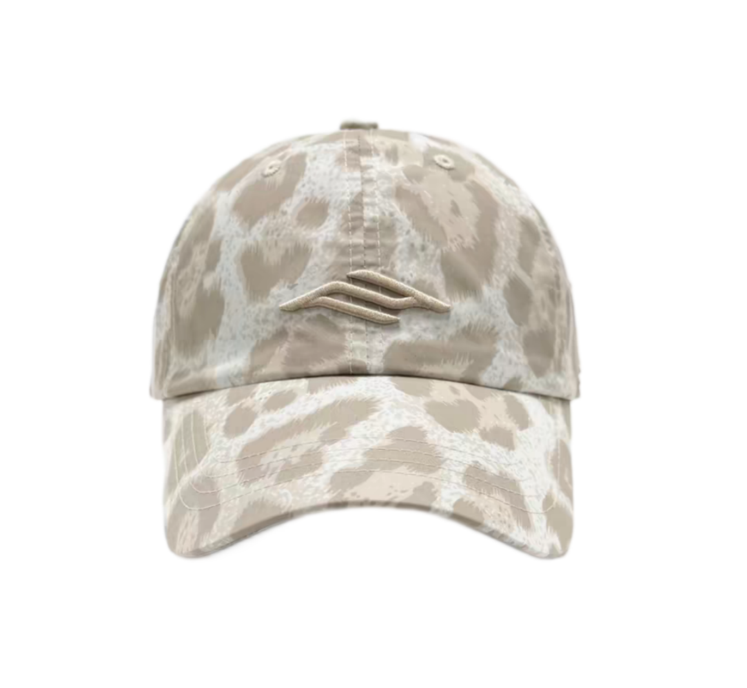 Leopard Print 6-Panel Baseball Cap Retro Y2K Style Curve Brim Adjustable Unisex Fashionable Breathable Waterproof Dad Hat