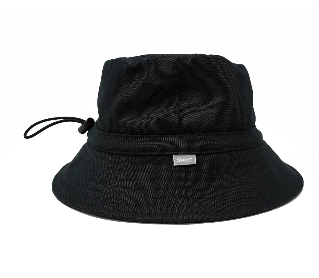 Custom Cotton Canvas Casual Outdoor Travel Bucket Hat with Letter 3D Embroidery