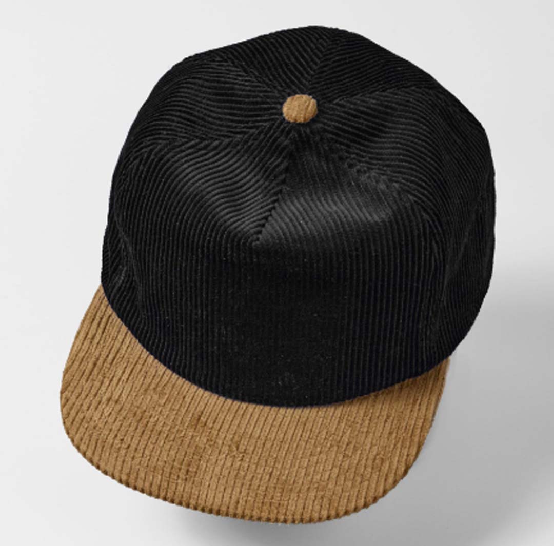 Custom 5 Panel Embroidery Logo Gorras Sports Corduroy Snapback Hats Fashion Outdoor Travel Image Adjustable