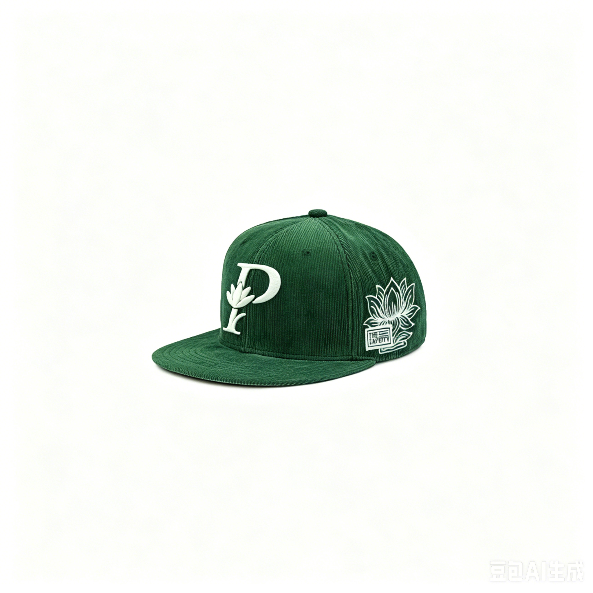 2026 New Arrival Vintage Corduroy Snapback Hat Wholesale Custom 3D Raised Embroidery Logo Flat Bill Streetwear Baseball Cap