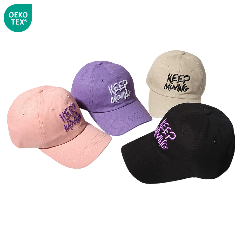 Unisex High Quality Adjustable 6-Panel Baseball Cap Custom 3D Embroidered Vintage Dad Hat Fashionable Leaf Pattern for Men Women