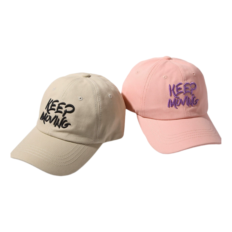 Unisex High Quality Adjustable 6-Panel Baseball Cap Custom 3D Embroidered Vintage Dad Hat Fashionable Leaf Pattern for Men Women