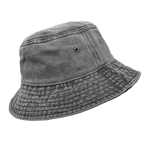Customized Pure Cotton Vintage Twill Washed Bucket Hat Outdoor Travel Classic Style High-Quality Cotton Durable