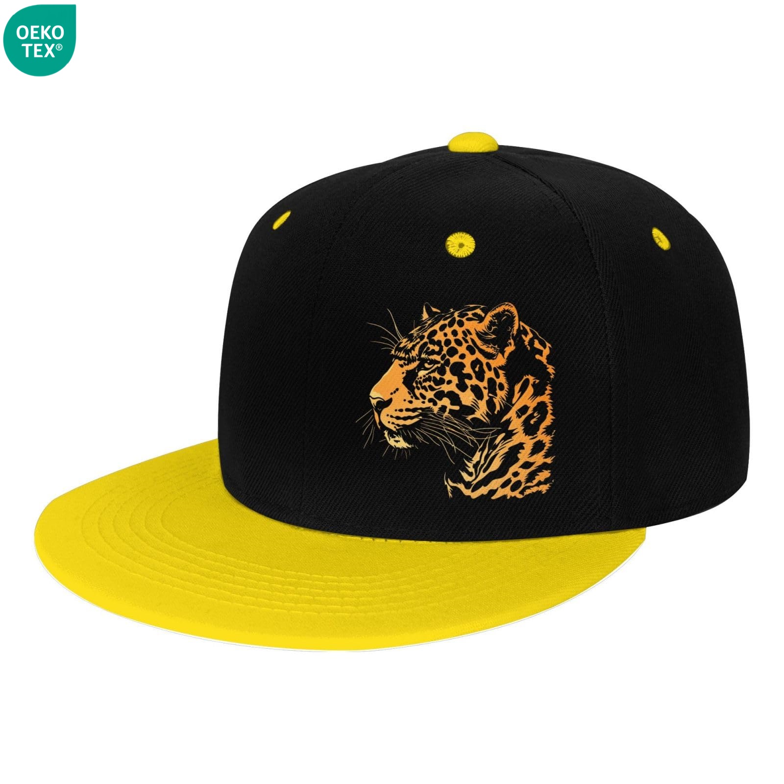 Unisex High Quality Two-Tone Snapback Cap Custom Logo Vintage Snapback Cap Hip Hop Style Fashionable for Casual Outdoor Use