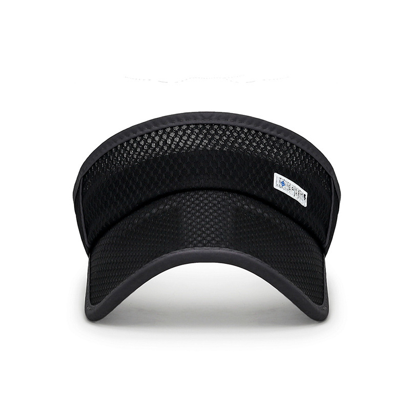 Unisex Sun Hat with Open Top & Sun-Protective Net Fabric for Sports & Outdoor Use