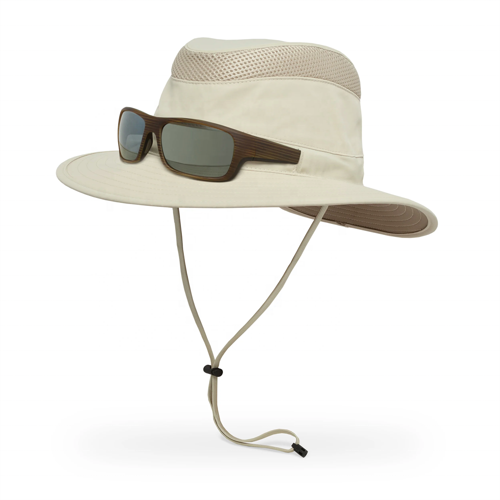 Custom Logo Wide Brim Fishing Outdoor Travel Bucket Cap Newest Style Camp Fisherman's Hat with Cartoon Pattern Wholesale