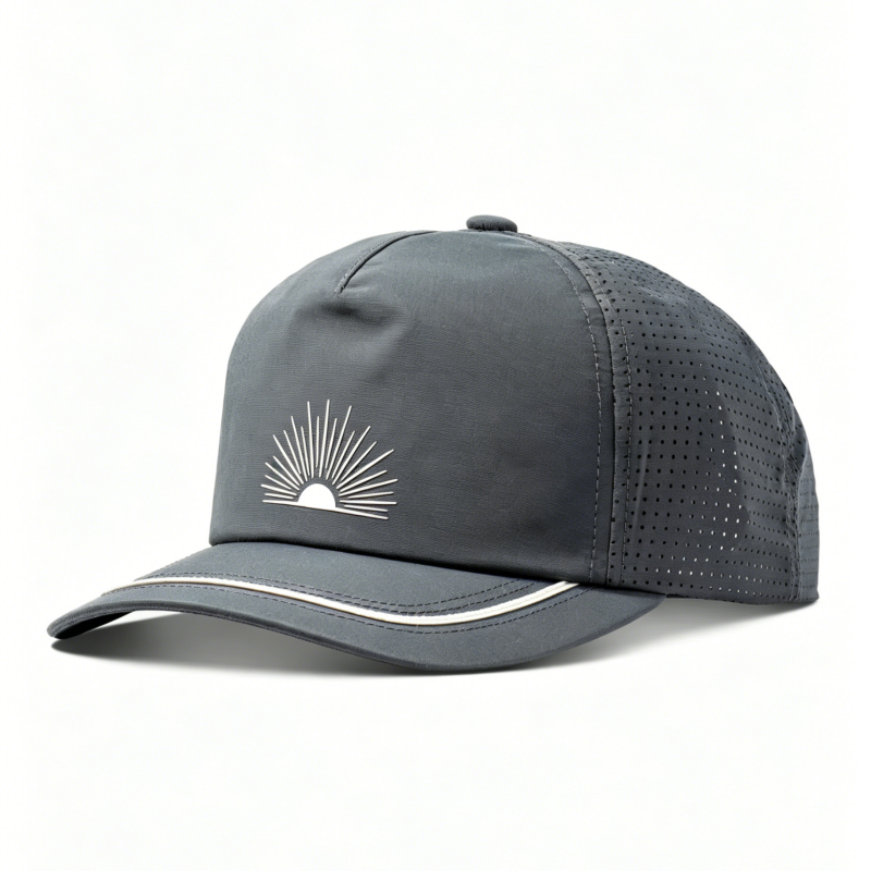 2026 Summer New Arrival: Breathable,  Polyester Baseball Cap with Printed Logo and Adjustable Head Circumference (5-Panel)
