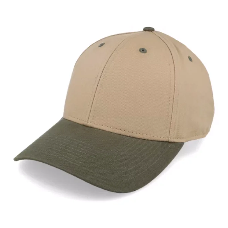 Custom Logo Khaki Olive Baseball Cap for Women Adjustable Outdoor Sunhat with Stylish Sporty Design Common Fabric Feature