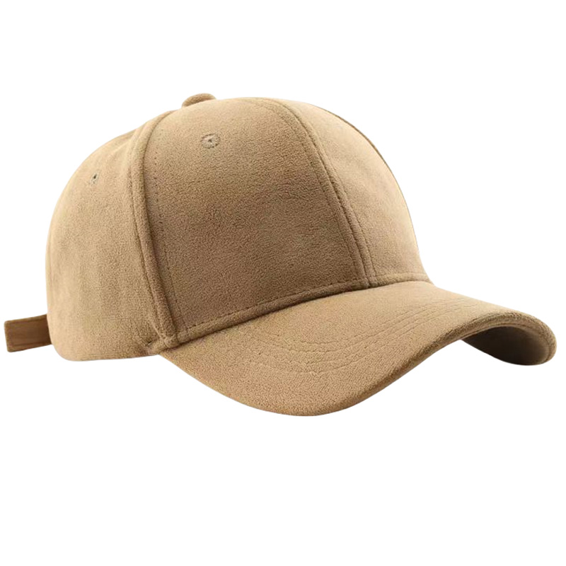 Vintage Unstructured Wool Blend Baseball Cap Soft Fabric Warm Outdoor Metal Buckle Closure for Men and Women Custom Logo