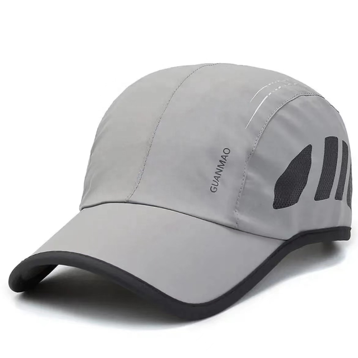 2026 Summer Custom Print Logo Sun Protection Breathable Polyester Sports Caps