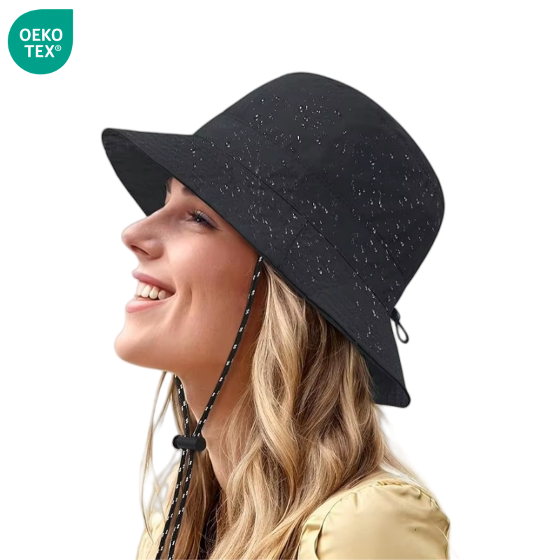 Custom High Quality Adjustable Unisex Waterproof Bucket Hat with Fashionable Casual Sunshade Beach