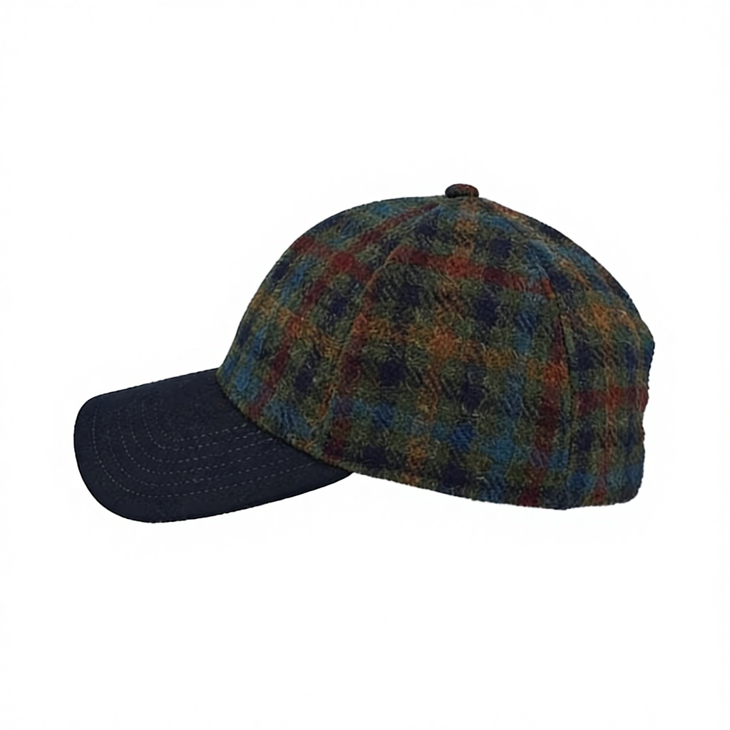 2025 New Vintage 6-Panel American Wool Baseball Cap-Fashionable  Design