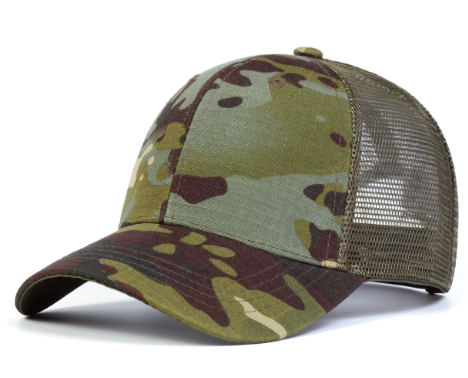 Camouflage Baseball Cap for Men, Summer Breathable Design