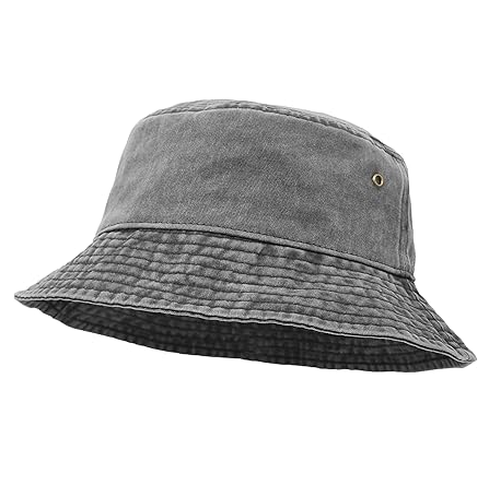 Customized Pure Cotton Vintage Twill Washed Bucket Hat Outdoor Travel Classic Style High-Quality Cotton Durable