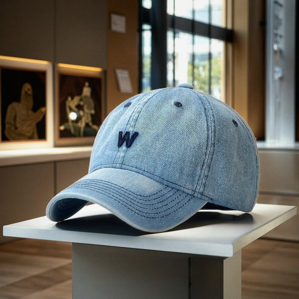 Custom High Quality Fashion Sports Washed Cotton Fabric Embroidered Baseball Cap