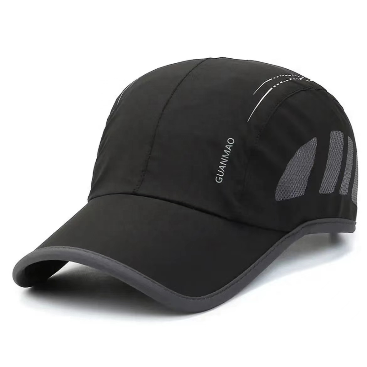 2026 Summer Custom Print Logo Sun Protection Breathable Polyester Sports Caps