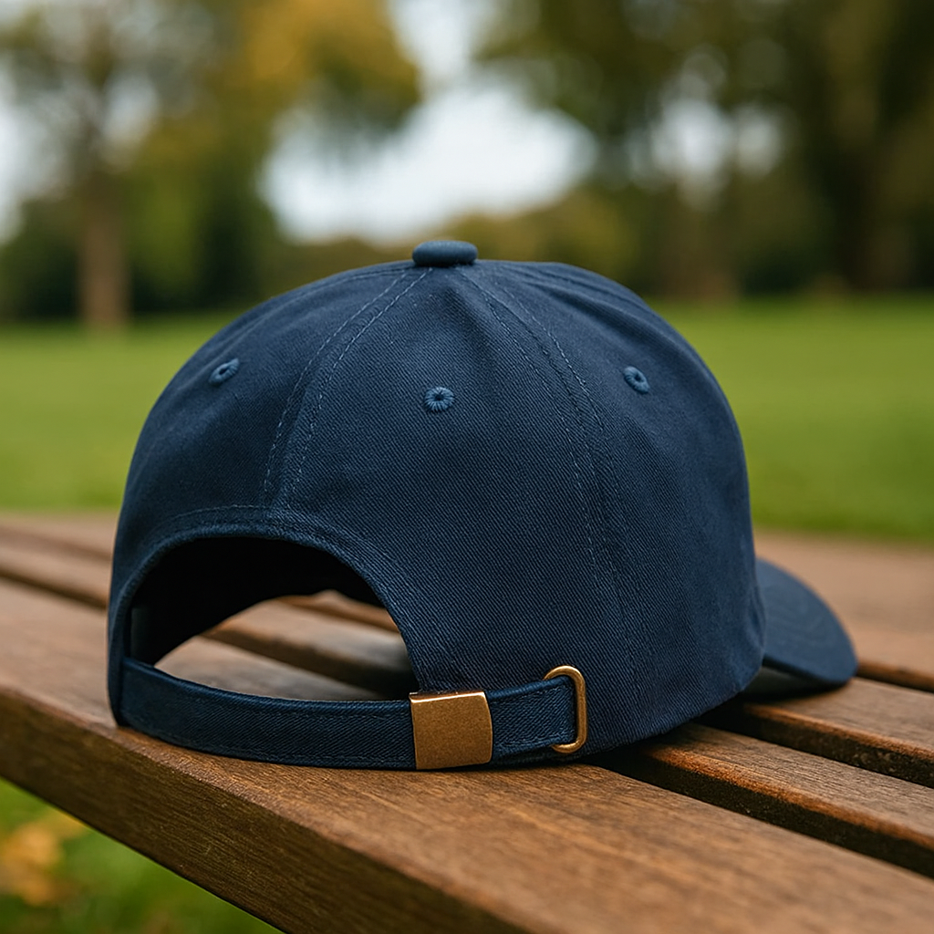 Women's Eagle Embroidered Gray Adjustable Cotton Denim Baseball Cap