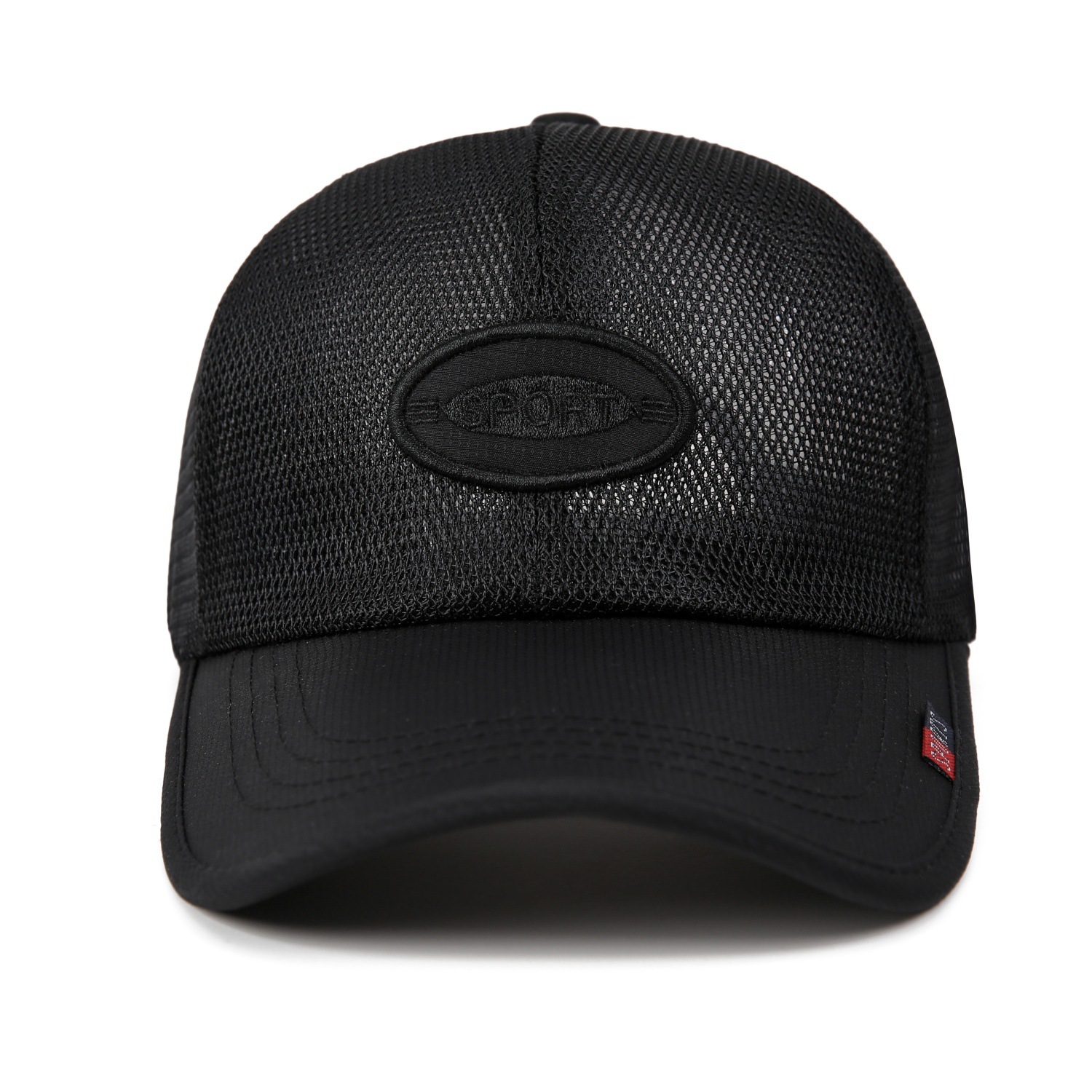Spring and Summer Embroidered Truck Driver's Cap Men's and Women's Sun protection Net Eye Mesh Lightweight Baseball Cap