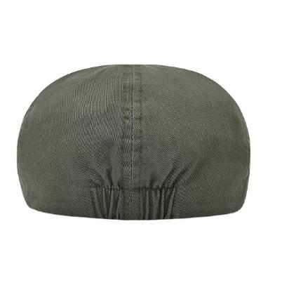 Wholesale Custom Logo Men's Flat Cap, Breathable Cotton Ivy Newsboy Cap, Vintage Gatsby Beret Hat for Daily Wear