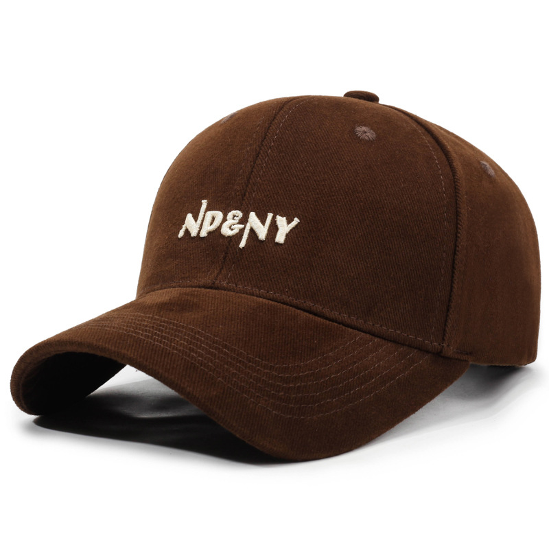 New Autumn-winter Trendy Embroidered Letter Baseball Cap. Casual Sun-protective Baseball Cap Suitable for Both Men and Women