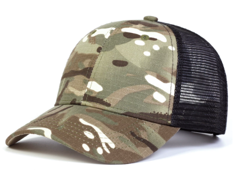 Camouflage Baseball Cap for Men, Summer Breathable Design
