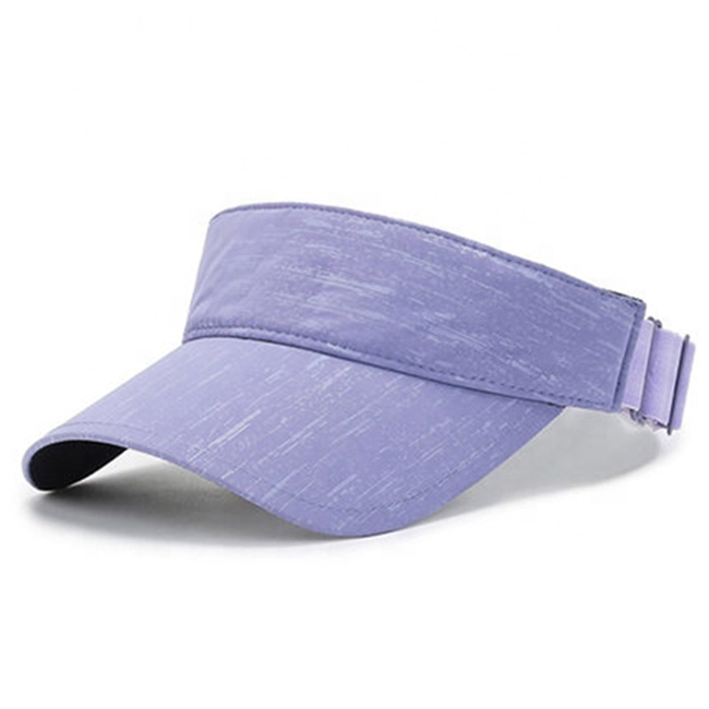 Hot Selling Customized Outdoor Sport Top Hat Golf Sun Visor Cap with Printing Logo for Beach Casual Scene