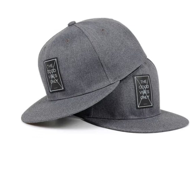2025 Unisex 5-Panel Flat Brim Snapback Caps Custom Logo Design 3D Embroidery Fashionable Letter Pattern for Outdoor Use