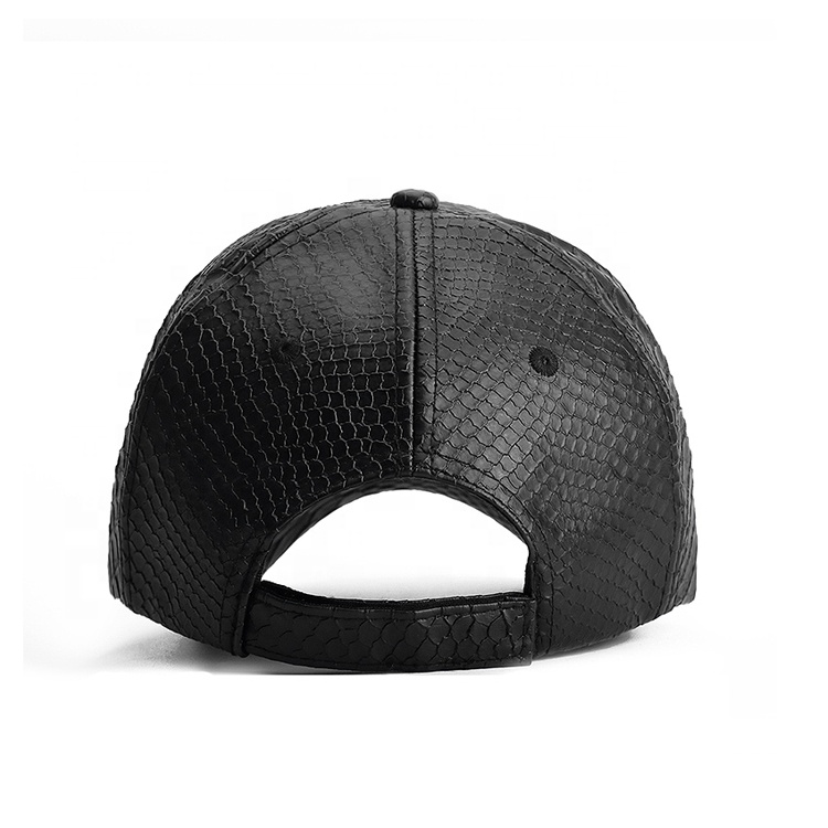 Custom Satin Checked Pattern Sport Baseball Cap Oxford Fabric Fashion Leather with Metal Plate