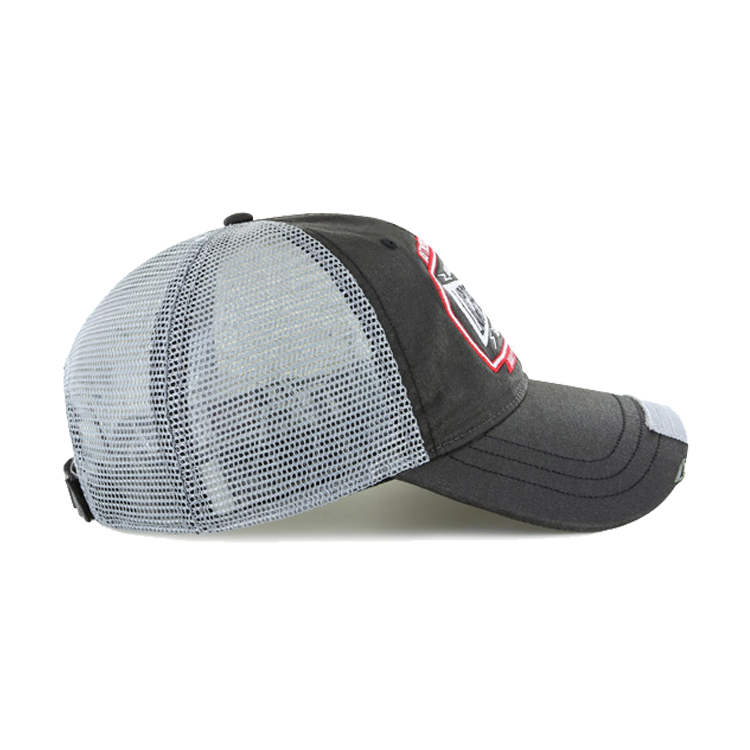 Custom Curved Brim Mesh Baseball Cap richardson Embroidery logo Velvet  Trucker Hats