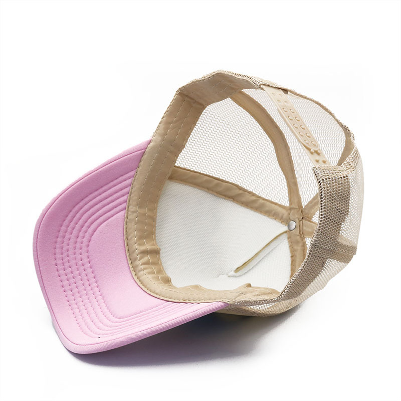 New Men's and Women's Hat with Printed Letters Trucker Mesh Cap Spring/Summer