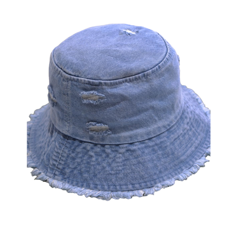 Custom Logo Outdoor Bucket Hat Wide Brim Fishing Hiking Cap Visor Washed Cotton for Summer & Winter Travel Wholesale