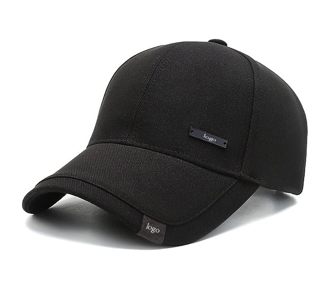Hand Embroidered Vintage Cotton Double Layer Baseball Cap Velour Fabric Curved Brim Adjustable Peaks Stylish and Fashionable