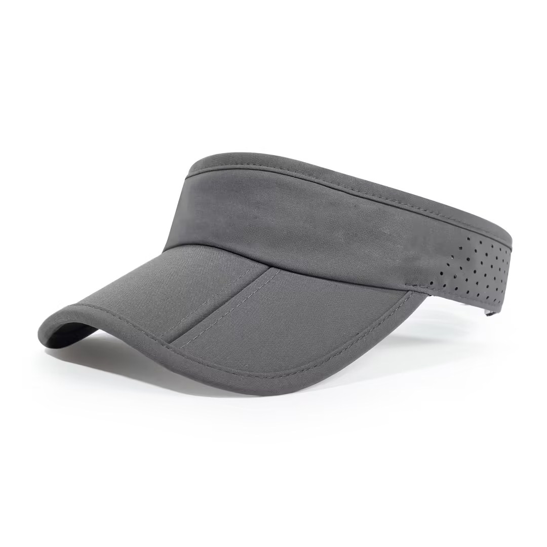 New Portable Breathable Foldable Sports Cap Running Cap Brand Custom Wholesale Quick-Dry Outdoor Unisex Laser Drilled