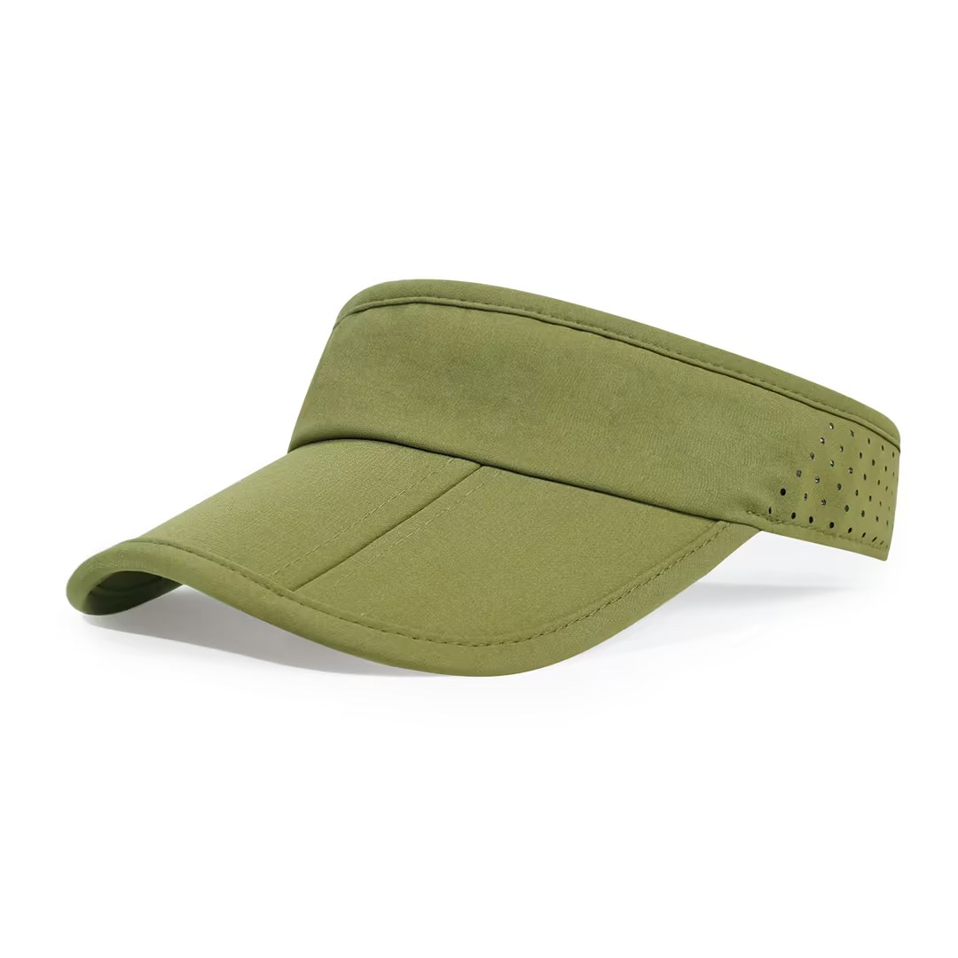 New Portable Breathable Foldable Sports Cap Running Cap Brand Custom Wholesale Quick-Dry Outdoor Unisex Laser Drilled
