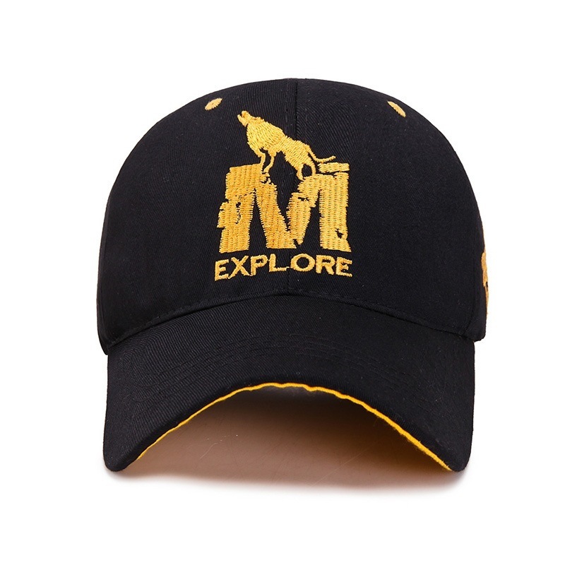 Spring and Autumn Style Baseball Cap with Sunshade Brim Comfortable Casual Sunscreen Versatile Embroidery