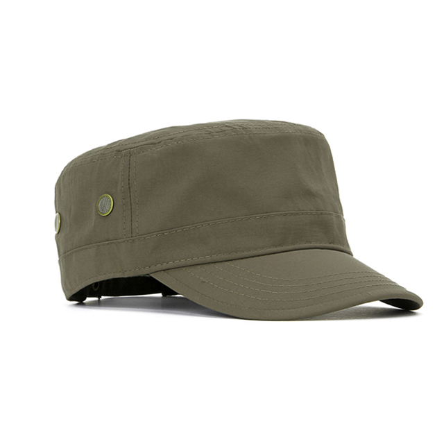 Cotton Flat Cap Hat Stick Cloth Five-pointed Star Style of Casual Duck Cap Cotton Flat Brim Cap for Men