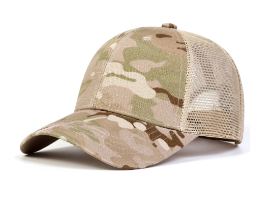 Camouflage Baseball Cap for Men, Summer Breathable Design