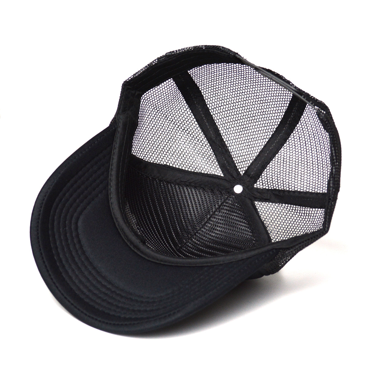 Truck Cap with Curved Brim for Men & Women Letter Embroidery Customized Logo Option One Size Driver Cap