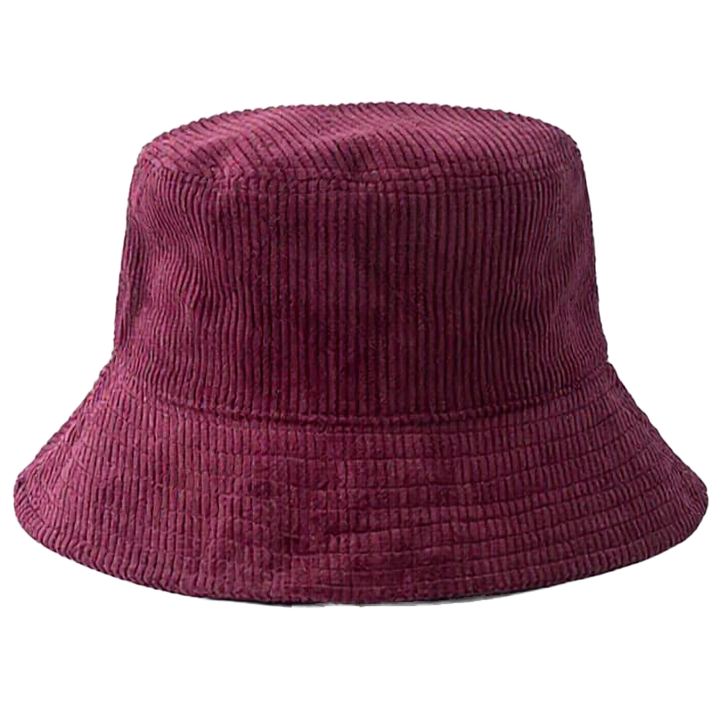 New Embroidered Pattern Corduroy Custom-made Fishermen's Hat with Retro Style Summer Unisex