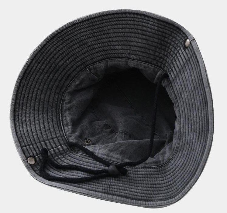 Outdoor Jungle Boonie Custom Logo Bucket Hat With Chin String Hunting Fisherman Hat