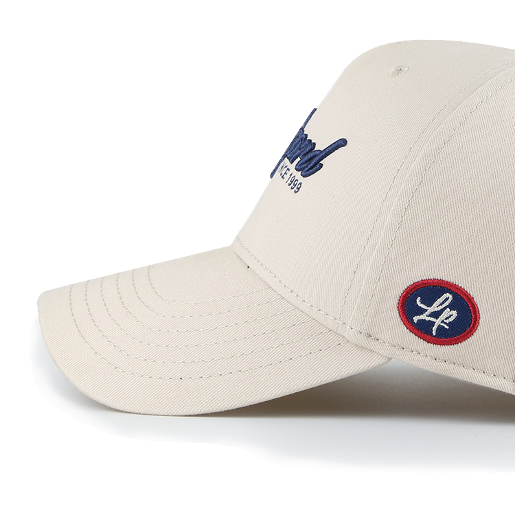 High Quality Cotton 5-Panel Baseball Hat with Custom 3D Embroidered Logo Solid Color Common Fabric Feature