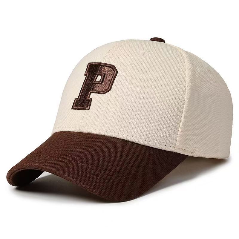 Spring New Model 6-Panel Three-Dimensional Letter Baseball Cap Sporty Casual Outdoor Fashion Hat Adjustable Unisex Sun