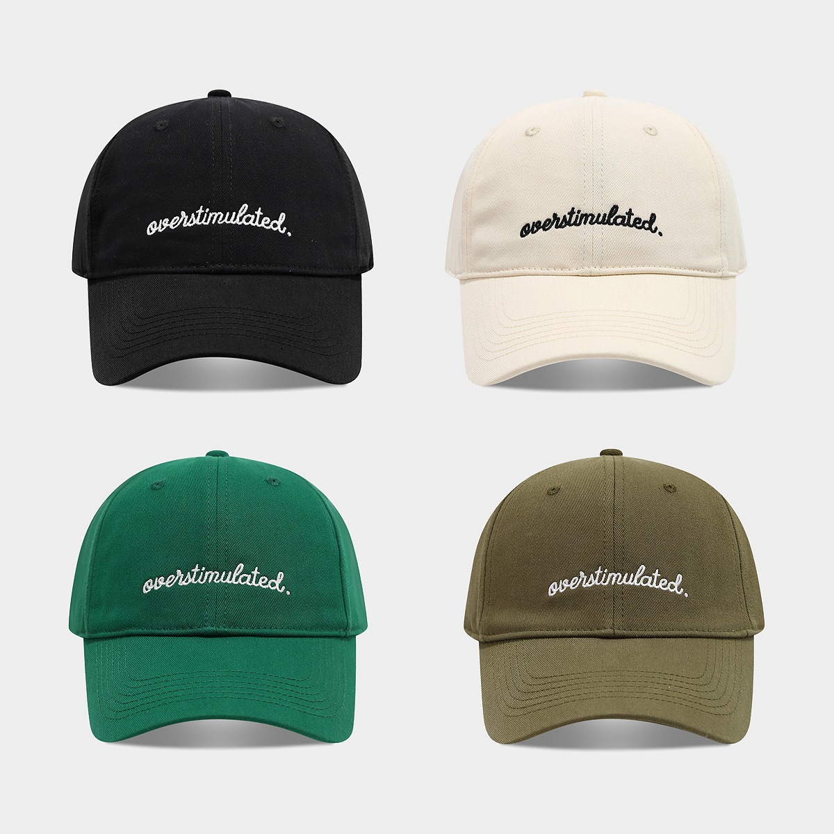 High-quality Denim Cap with Embroidery Baseball Cap with Sun Protection Adjustable Brim Design