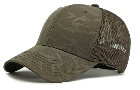 Baseball Cap Camouflage Mesh Breathable Sun protection Hat for Fashion Purposes
