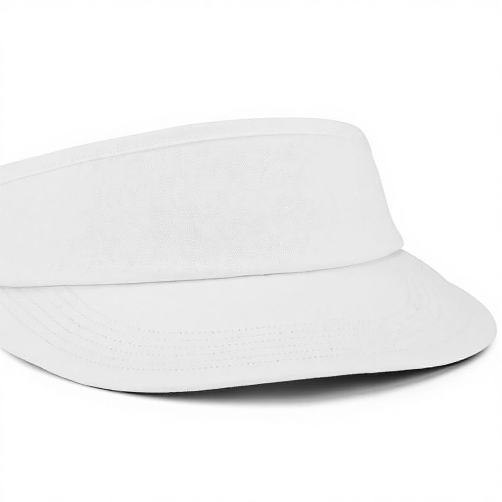 Icon High Crown Visor Y2K Style Curved Brim Sports & Outdoor Adjustable Fit Unisex Customizable Logo